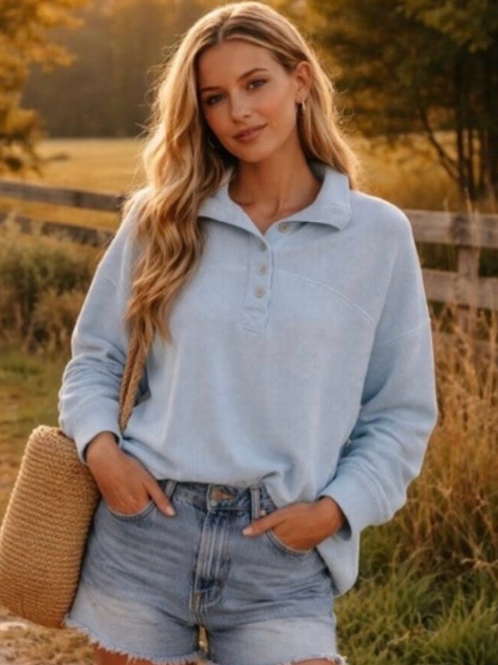 American Eagle | Big Hug Oversized Henley